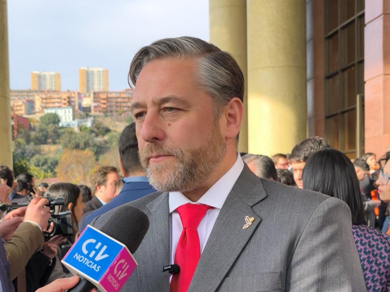 Punto de prensa en Valparaíso